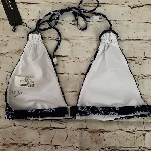 Tavik “lily” triangle top Medina evening blue - Picture 2 of 5